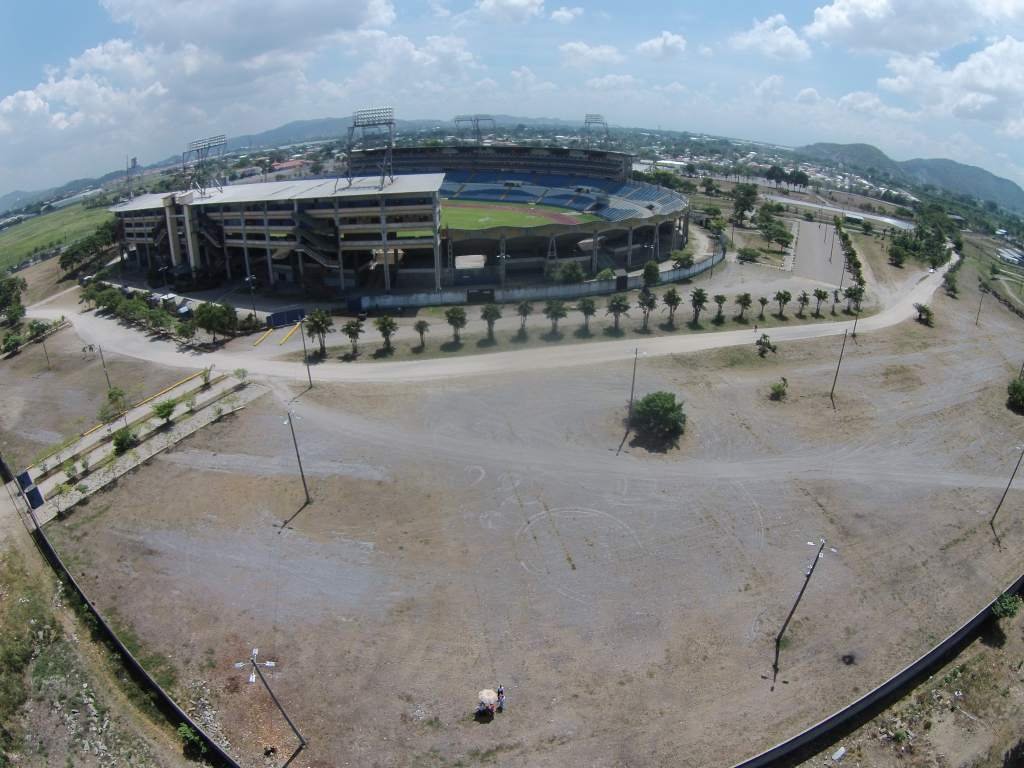 Estadio Olímpico Metropolitano, vista aérea