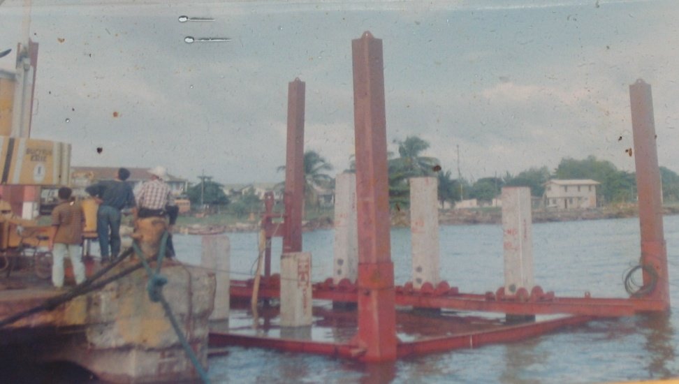 Muelle No. 5, construcción