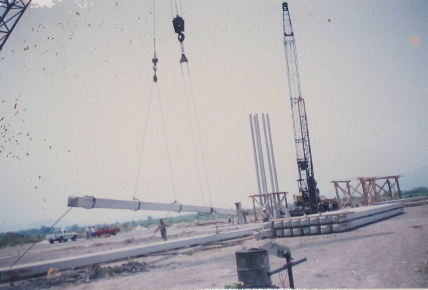 Montaje de vigas de puente